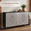 Buffet Boho Mandala 3D Embossed Buffet-1588632206