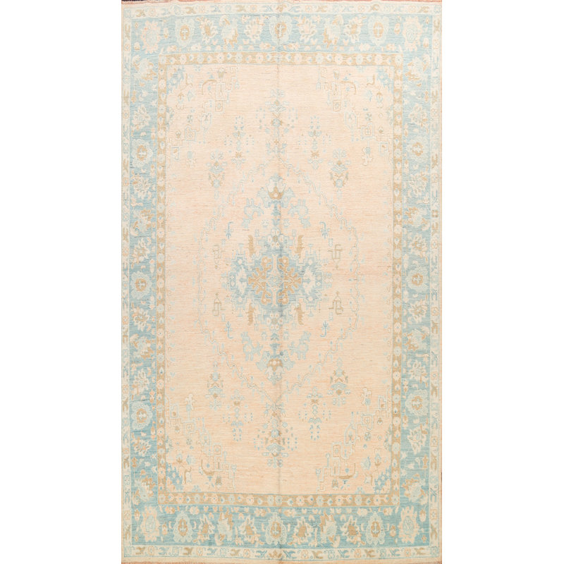 One-of-a-Kind 8'10" X 12'1" New Age Wool Area Rug in