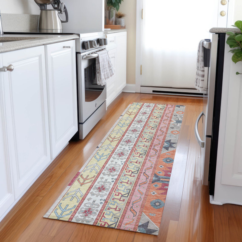 Tapis intérieur / extérieur lavable à la machine Chantille ACN1015, Tapis de couloir 2 pi 3 po x 7 pi 6 po