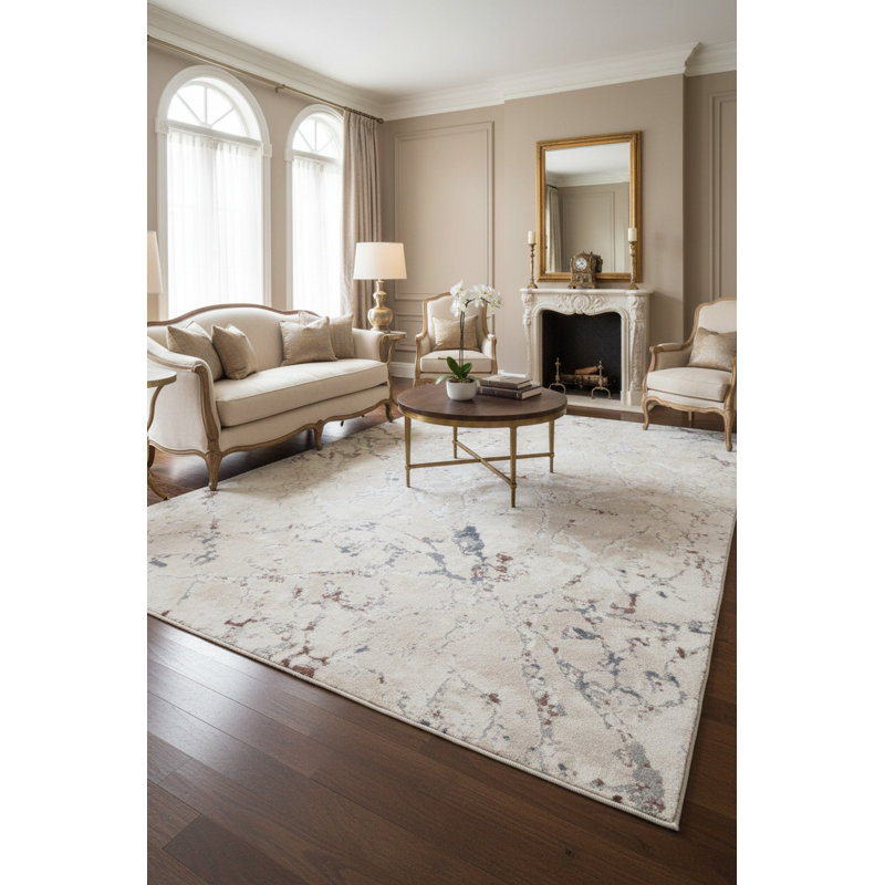 MARFI Collection Multi Contemporary Doormat Adrienna, Rectangle 6'7" x 7'9"