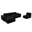 Canapé modulaire modulaire avec repose-pieds et repose-pieds-753706685