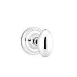 Egg Double Dummy Door Knobs with Regular Rosette