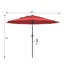 Parasol de marché éclairé 10 pi Shelyn-1415505169