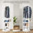 360° Rotating Multifunctional Full Length Mirror With Hook Storage, Solid Wood Floor Mirror For Bedrooms And Living Rooms-288495528-296787269
