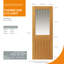 Montello Internal Door Prefinished-53728390