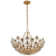 AERIN Claret Short Chandelier