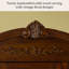 Petite armoire en merisier de style américain