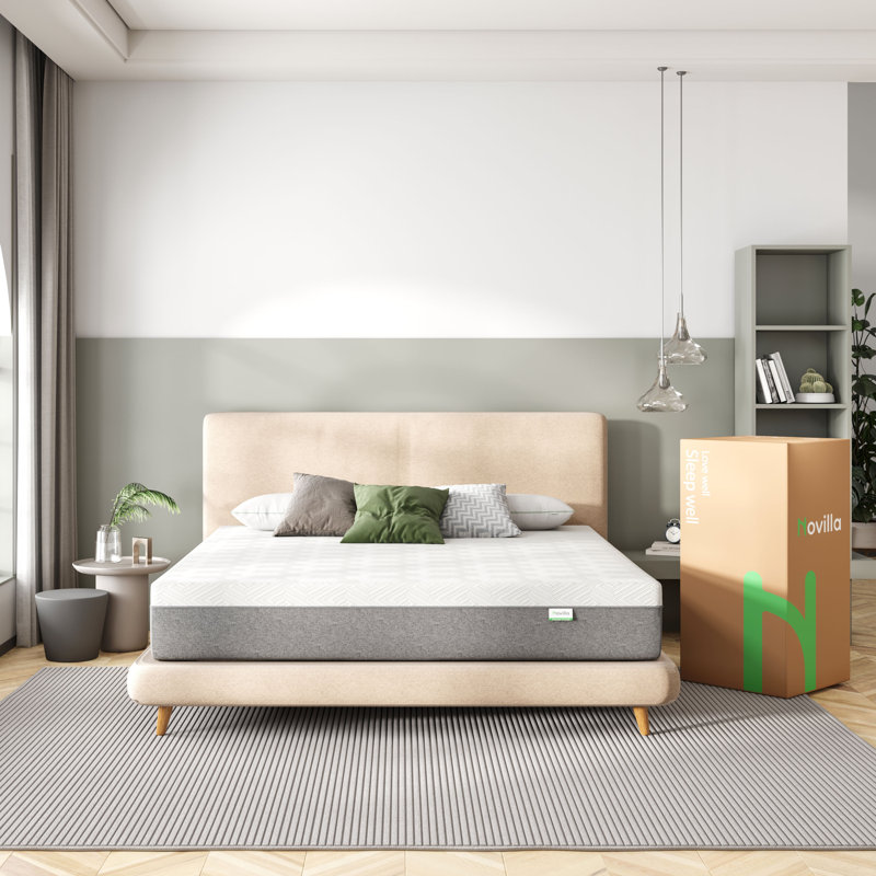 10" Medium Gel Memory Foam Mattress, Full