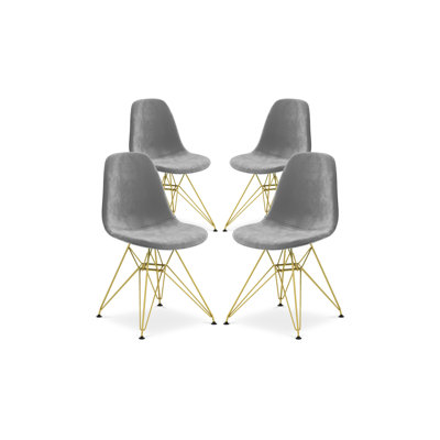 Tower Dining Chair, Velvet