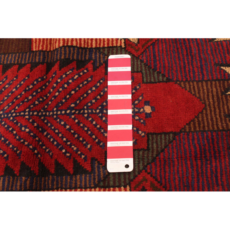 Tapis rouge tadjik 3 pi 10 po x 5 pi 11 po