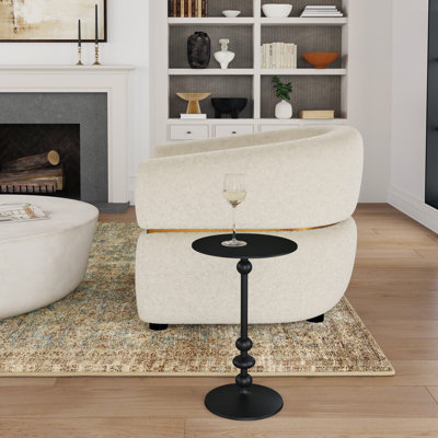 Tia Aluminum End Table
