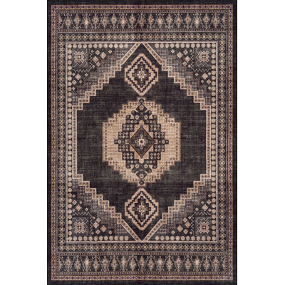  Tapis lavable Renelle Medallion
