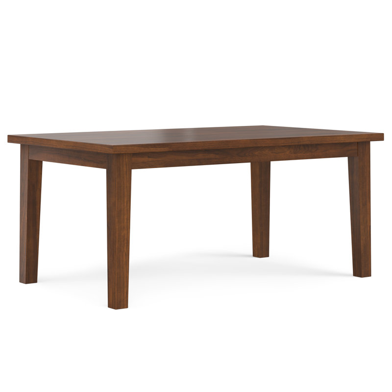 Eastwood 66" Walnut Contemporary Rectangular Dining Table