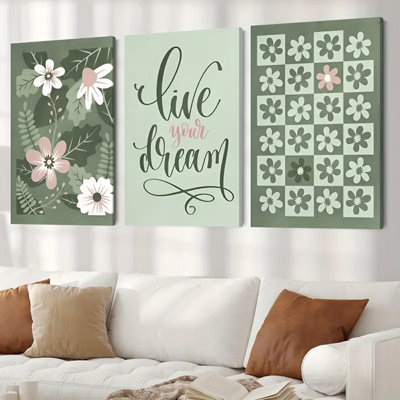 3 Piece Wrapped Canvas Painting