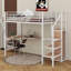 Lit mezzanine en métal avec bureau et grille en métal-1090973977-1090973976