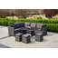 Esteven 9 Seater Rattan Corner Sofa Set-526906200-526906201