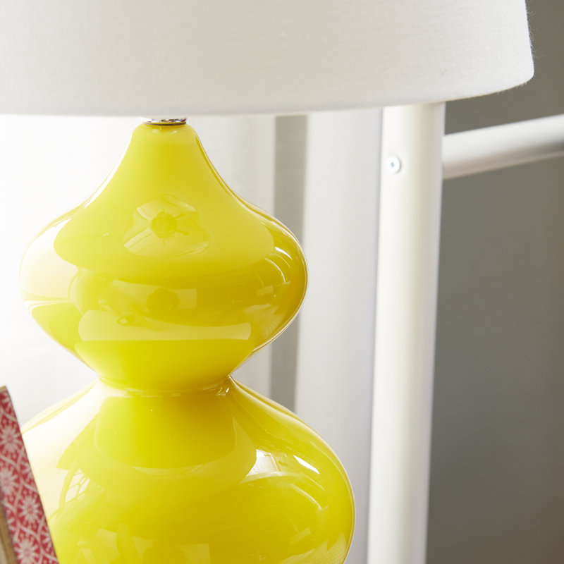 Ensemble de lampes de table de 24 po, Jaune