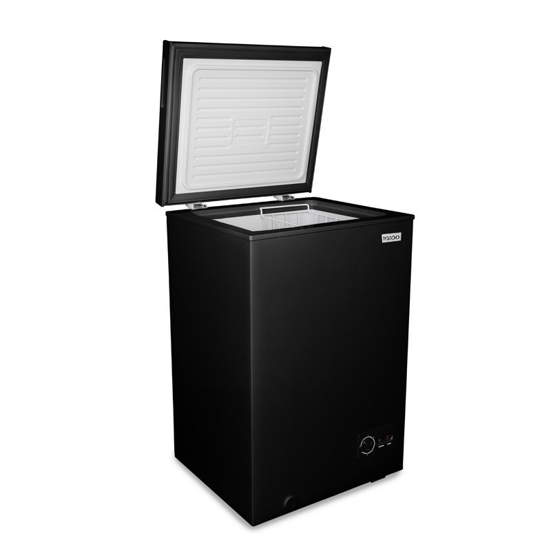 Igloo 3,5 cu. Pi. Commode congélateur, noir