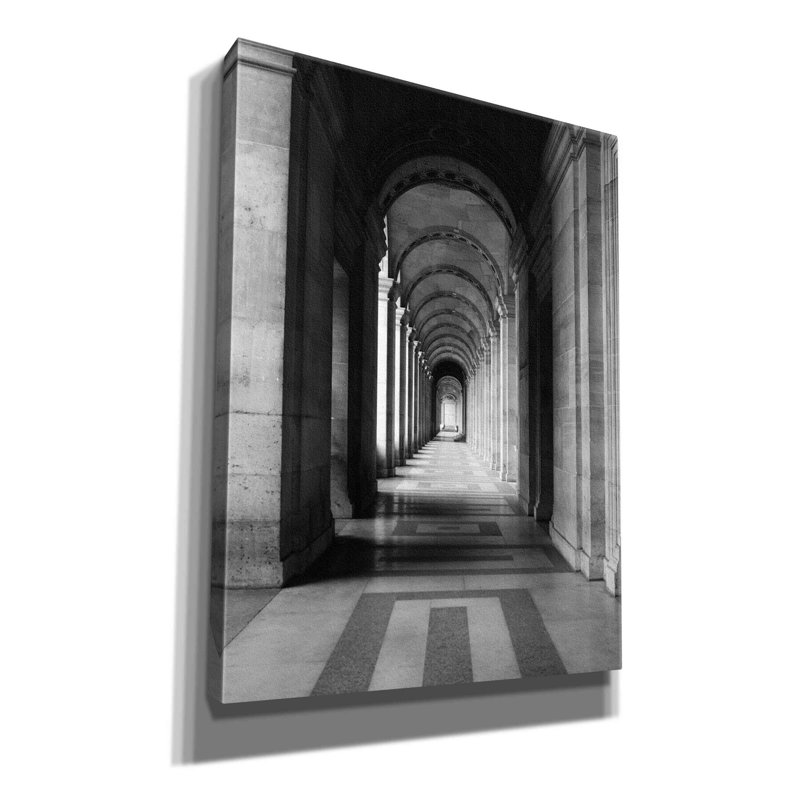 Dema Architecture 5 sur toile par Design Fabrikken, H 16 po x l 12 po x P 0,75 po