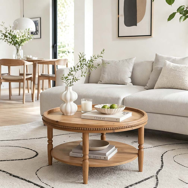Table basse 31,3 po Boho