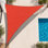 Colourtree Triangle Sun Shade Sail with Installation Hardware Kit