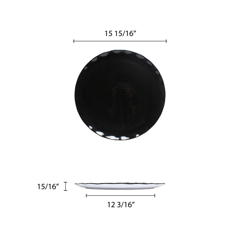 Plateau en mélamine Cobbey, H 0,91 po x l 15,98 po x P 15,98 po