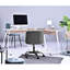 Chaise de travail en velours Makeda