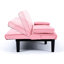 Lit rose de 67 pouces avec porte-gobelet et tissu pour utilisation durable 67, 2-1417582952