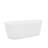 DreamLine Aqua 66 1/2 in. L x 29 in. W x 22 3/4 in. H Acrylic Double Ended Freestanding Tub, Polished Brass-118166178