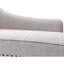 Coussin de salon moderne avec garniture cloutée en tissu de 1 méridienne moderne-310365626