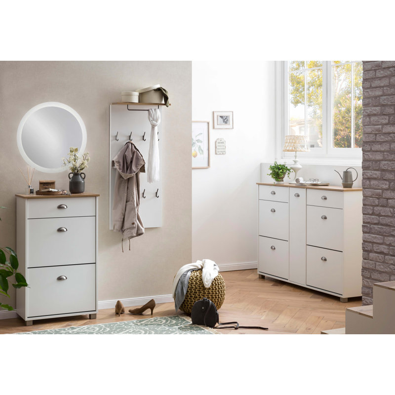 16 Pair Shoe Storage Cabinet