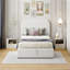 Lit plateforme tapissier Teddy-229609573