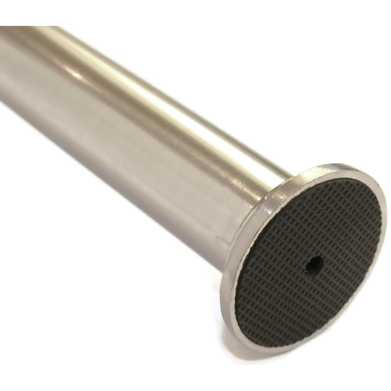 Tige de tension réglable en métal 1 po Bannruod, Acier brossé, H 1 po x l 42 po x P 1 po