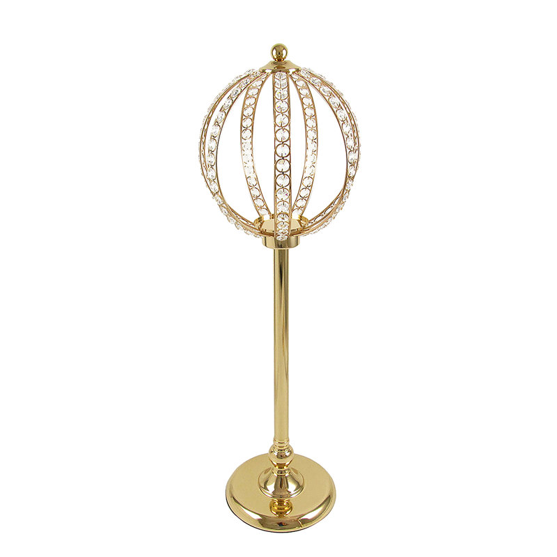 Saltram Abstract Figurines & Sculptures, 31.1" H x 9.25" W x 9.25" D, Gold