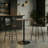 Bushrah Round Metal Base Dining Table-518183061-518183056