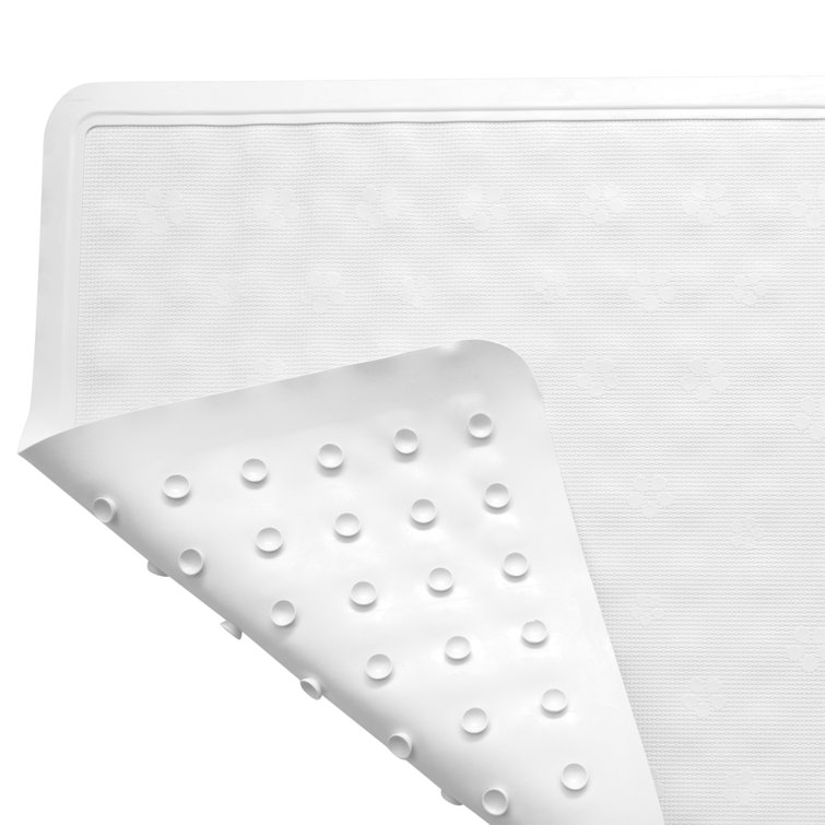 Symple Stuff Naiya Bath Mat with Non-Slip Backing