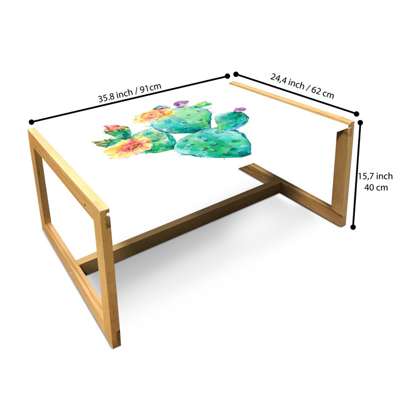 Iory Sled Coffee Table, 90cm H x 62cm W x 40cm D