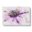 Pollen of a Purple Gerbera Flower Watercolour - Wrapped Canvas-56661545