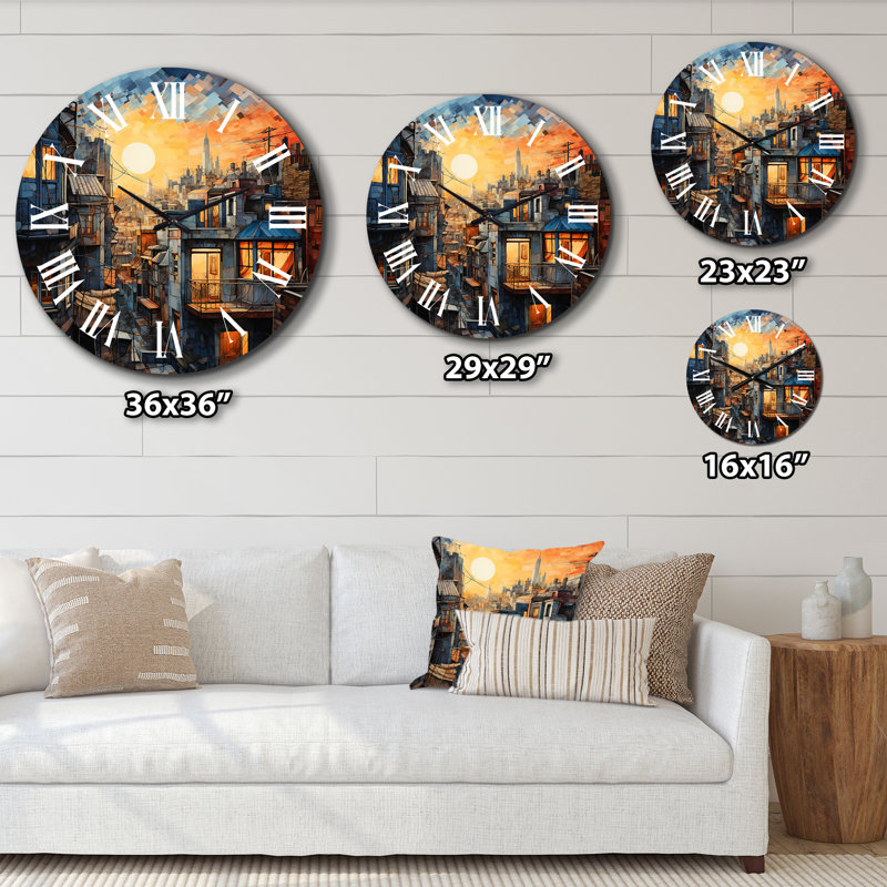 Horloge murale Edgemont, Petit