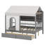 House Bed With Large Drawers-1340943144