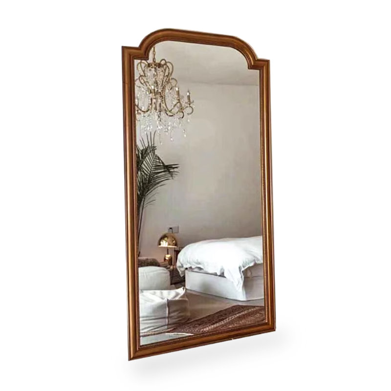 Miroirs pleine grandeur en bois manufacturé de forme libre, 78.74" x 39.37"
