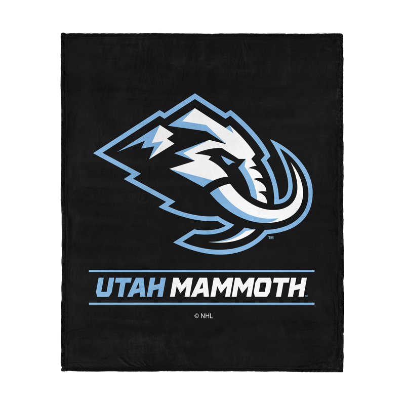 Jeté en soie 50 "x 60" Utah Mammoth Nhl