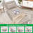 Multi-function Folding Ottoman Sofa Bed With Adjustable Backrest, Pillow