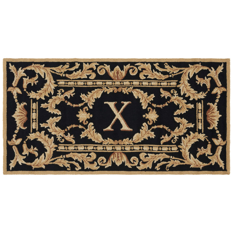 Fairbank Personalizable Indoor / Outdoor Doormat, 36" W x 72" L, X