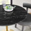 Table de bar Lippa, plateau rond en marbre artificiel, par Modway-410900534-410900533-410900531