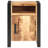 Bedside Cabinet 15.7" x 13.8" x 21.7" Solid Mango Wood-1207185453