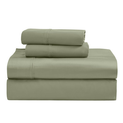 Mellark 1200 Thread Count Egyptian Cotton Sateen Sheet Set