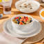 16 Piece Stoneware Dinnerware Set - Service for 4 -46045683-59141755
