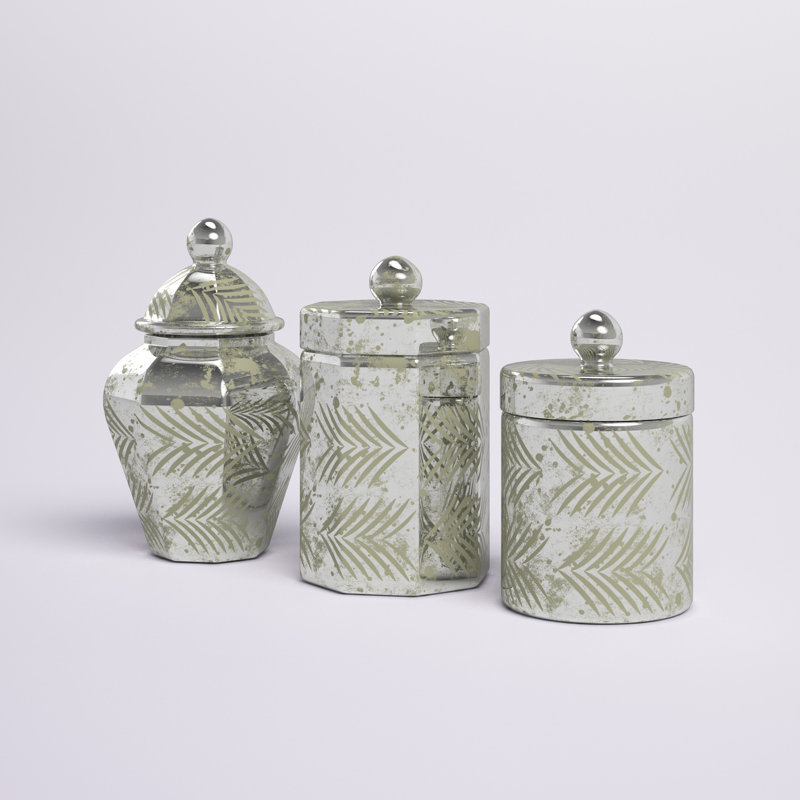 Ensemble de 3 pots de rangement