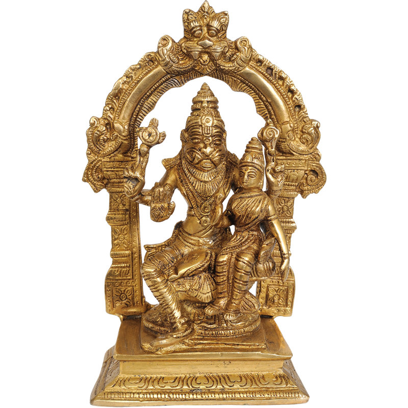 Lord Narasimha avec sa Shakti